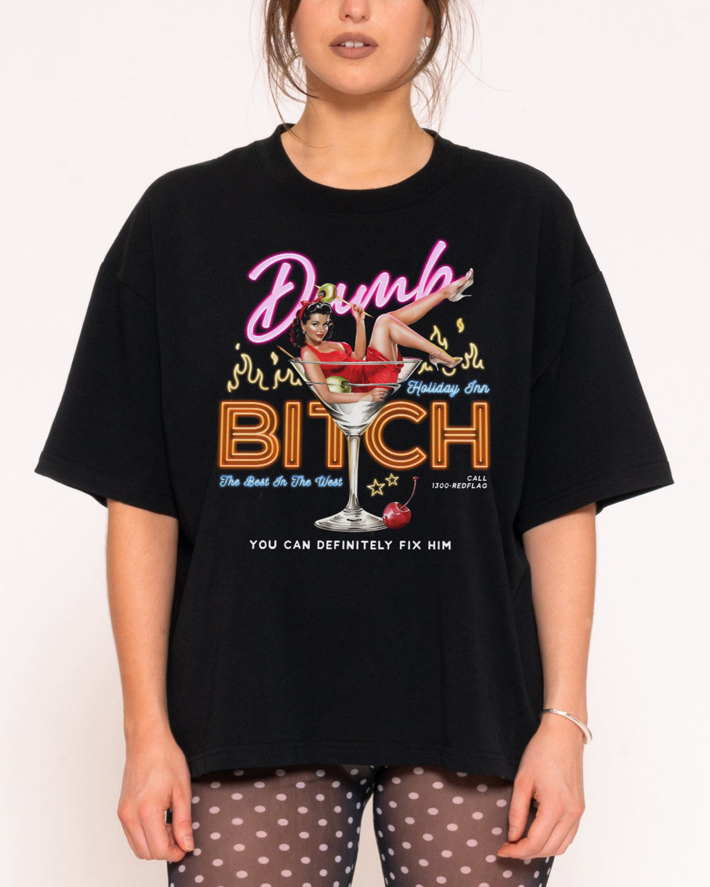 Dumb Bitch Hotel Boxy Tee product image 1