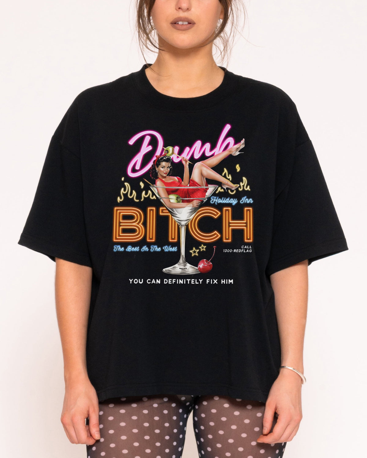 Dumb Bitch Hotel Boxy Tee product image 1