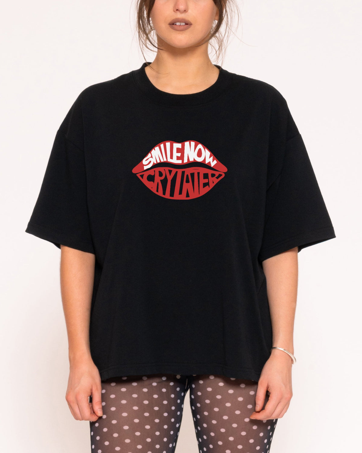 Smile Now, Cry Later Boxy Tee product image 3
