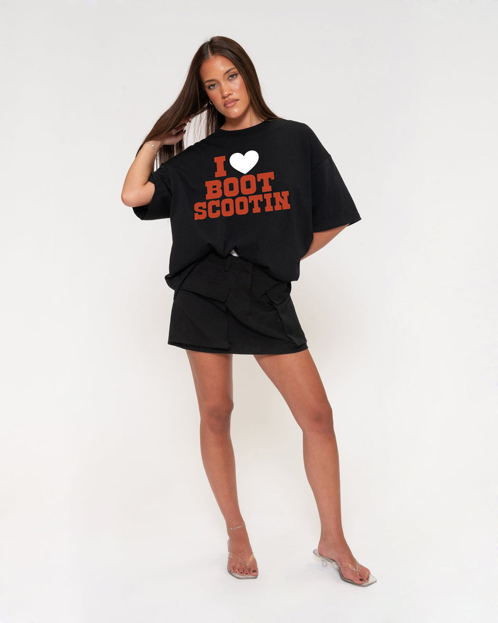 I Love Boot Scootin Boxy Tee product image 6