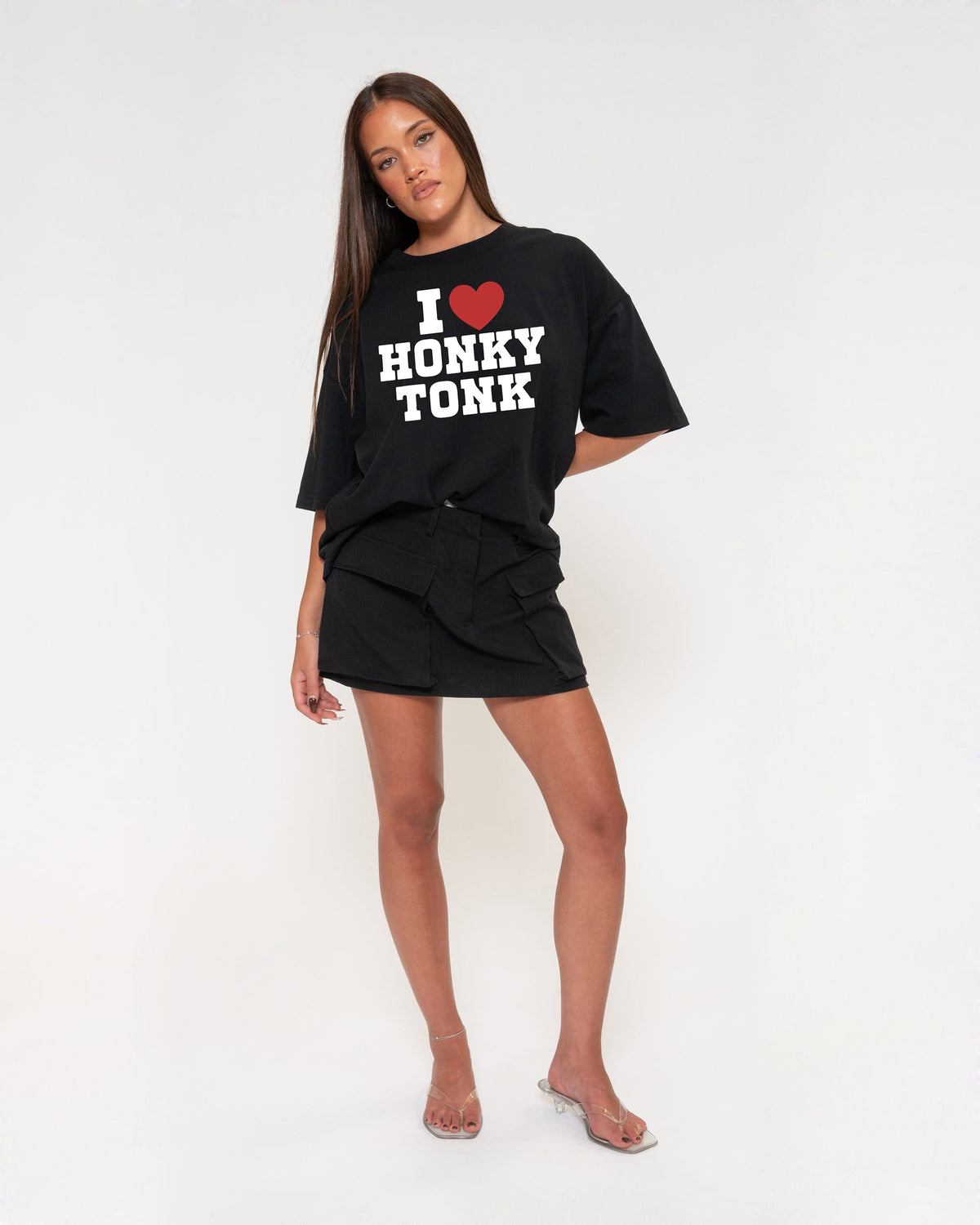 I Love Honky Tonk Boxy Tee product image 4