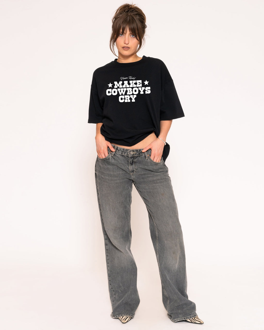 Make Cowboys Cry Boxy Tee product image 2