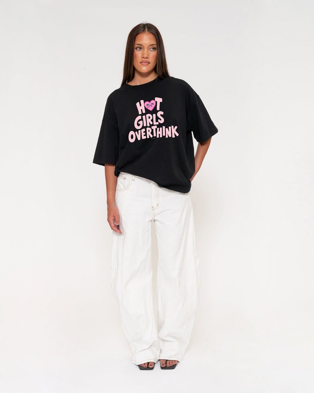 Hot Girls Overthink Boxy Tee product image 2