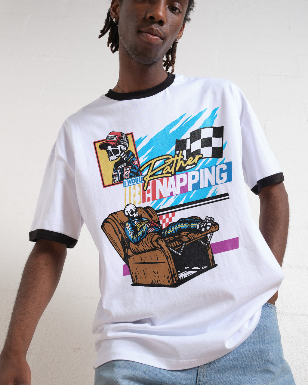 I Would Rather Be Napping T-Shirt product image 4