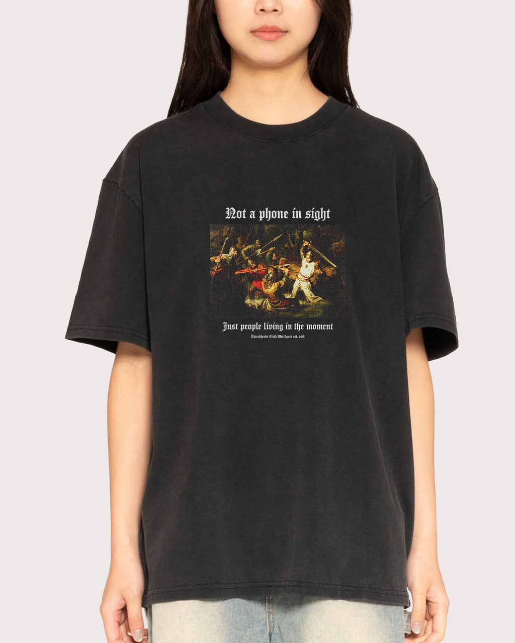Not a Phone in Sight Oversized Tee product image 7
