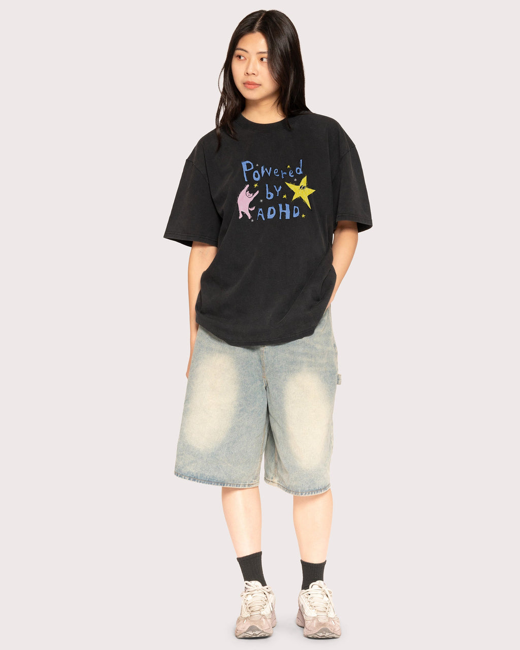 Powered by ADHD Oversized Tee product image 8