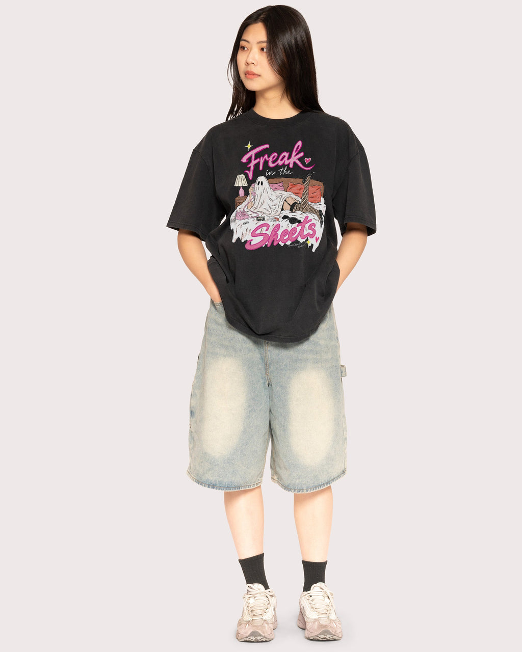 Freak in the Sheets Ghost Oversized Tee product image 8