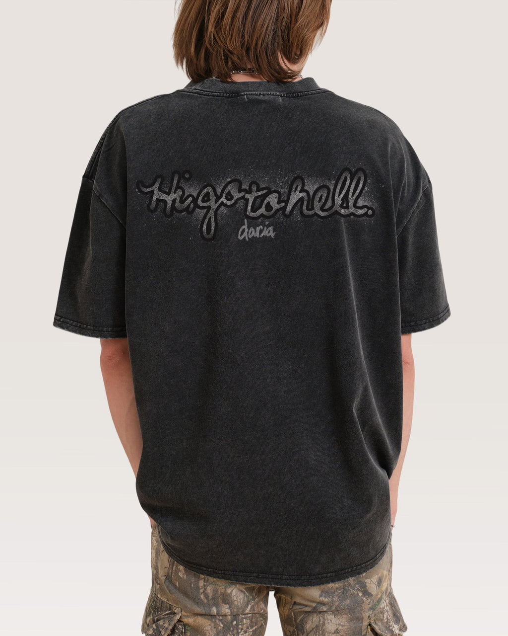 Go To Hell Oversized Tee product image 6