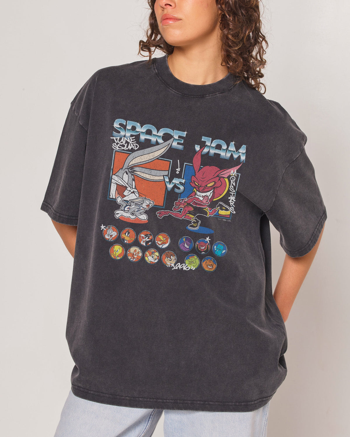Tune Squad v Monsters Oversized Tee product image 3