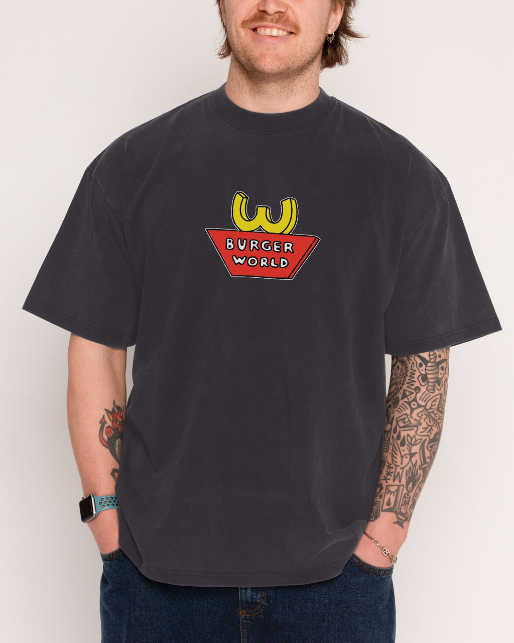 Burger World Oversized Tee product image 2