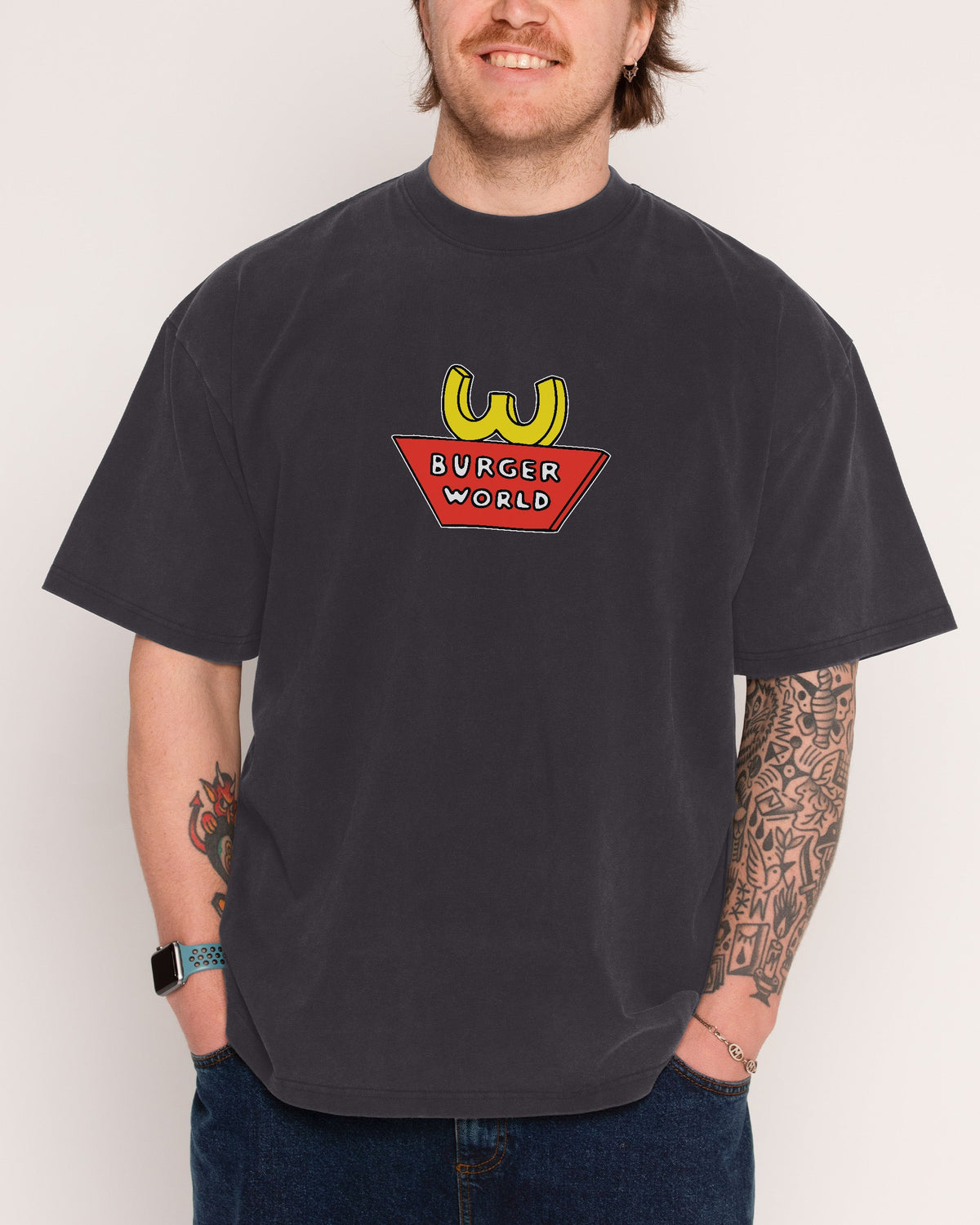 Burger World Oversized Tee product image 2