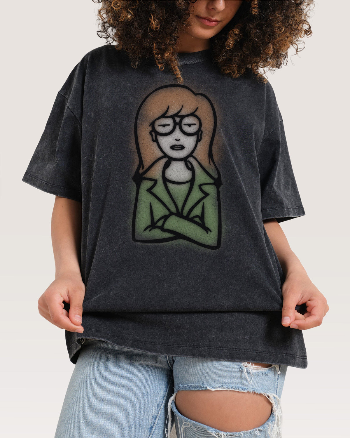 Go To Hell Oversized Tee product image 7