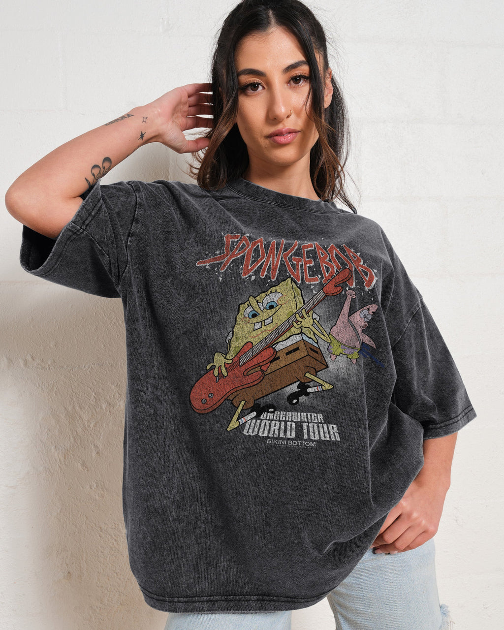 Spongebob’s World Tour Oversized Tee product image 4