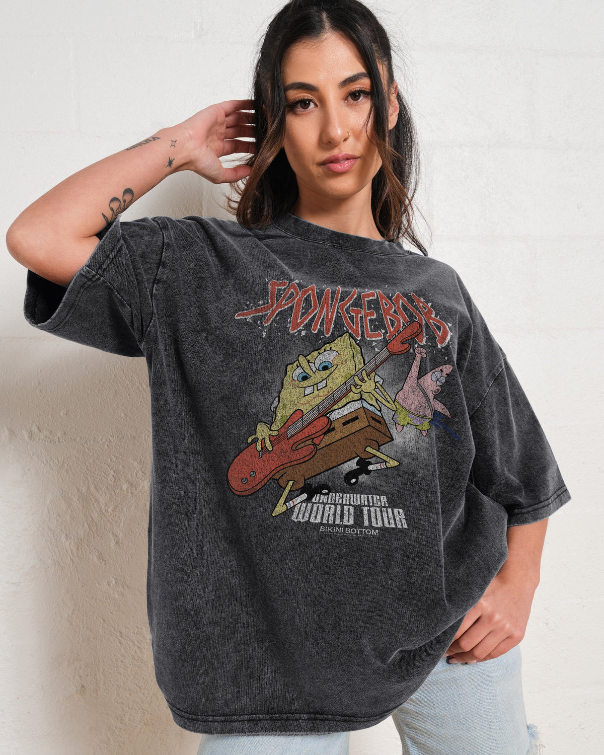 Spongebob’s World Tour Oversized Tee product image 4