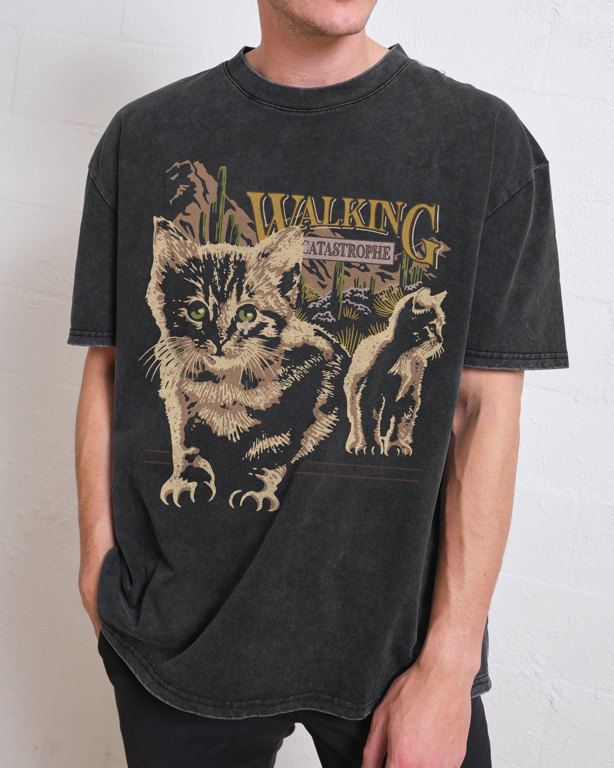 Walking Catastrophe Oversized Tee product image 3