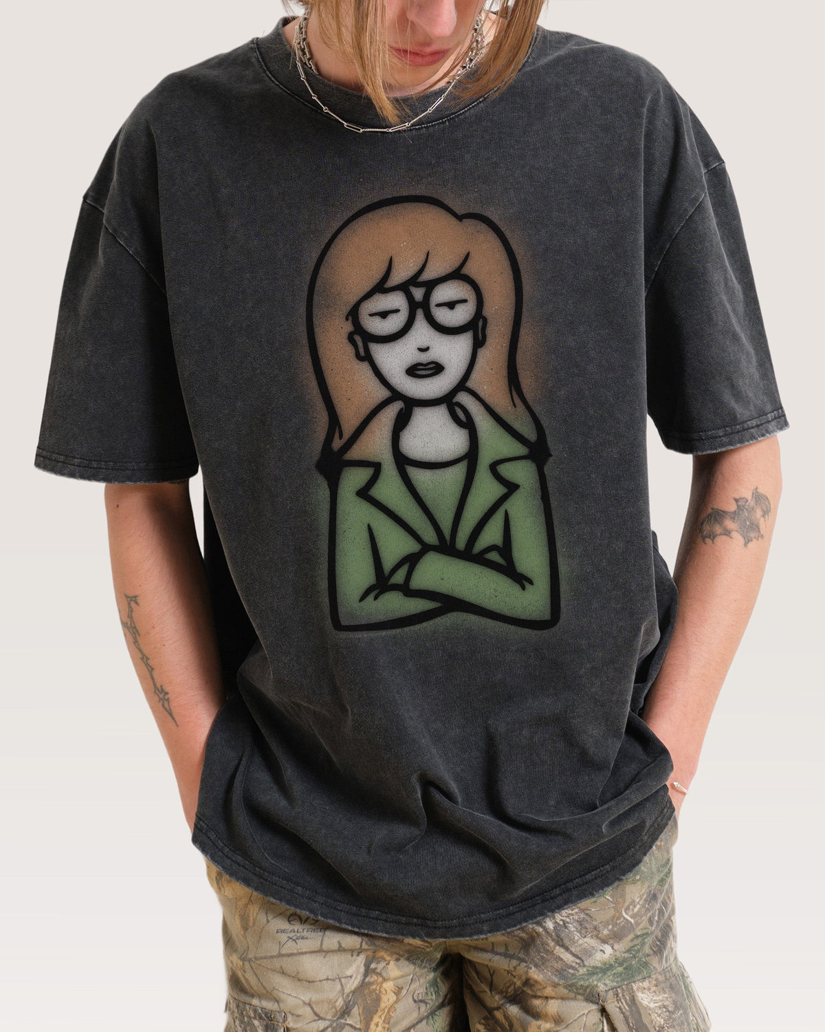 Go To Hell Oversized Tee product image 5