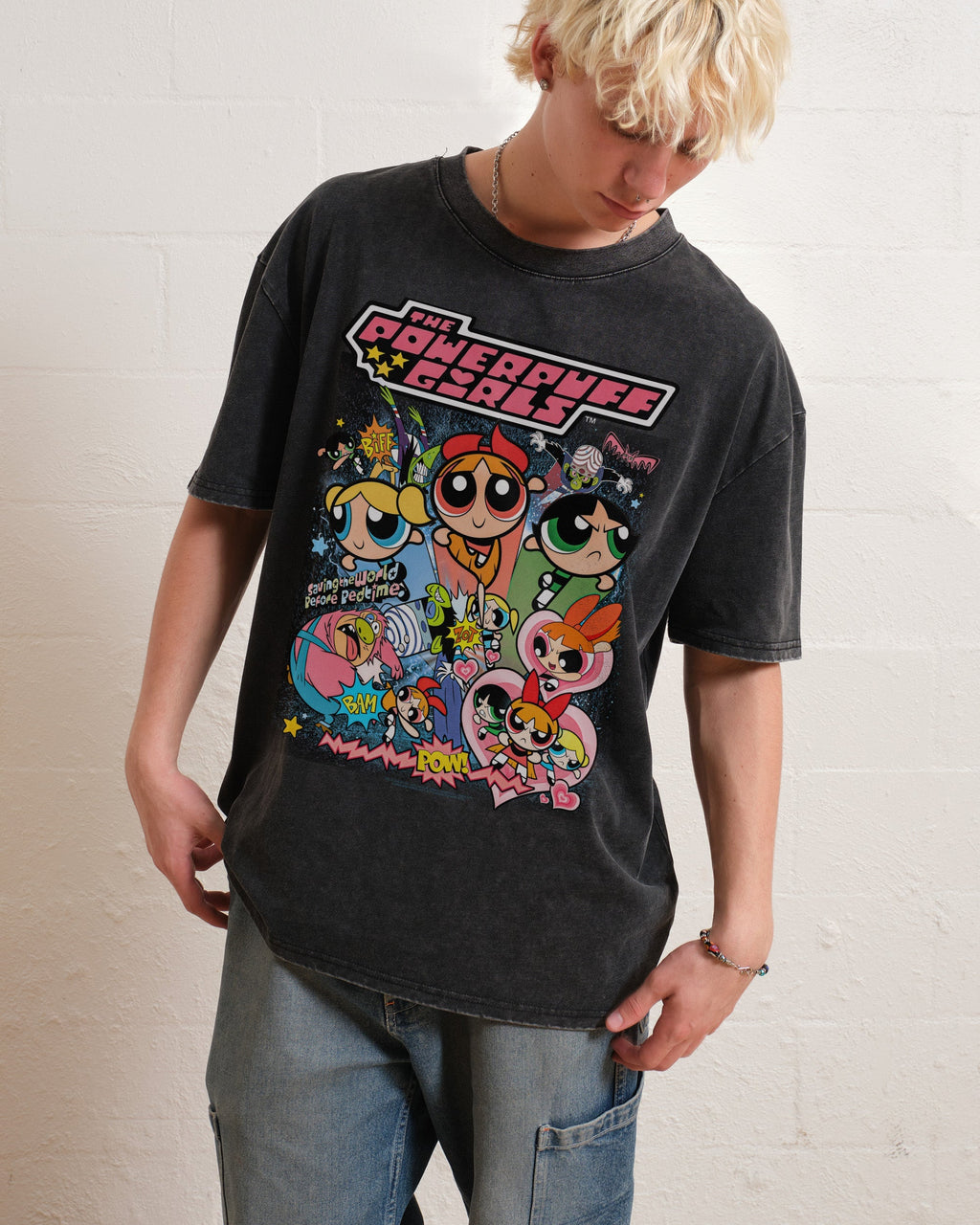 Powerpuff Girls Vintage Oversized Tee product image 1