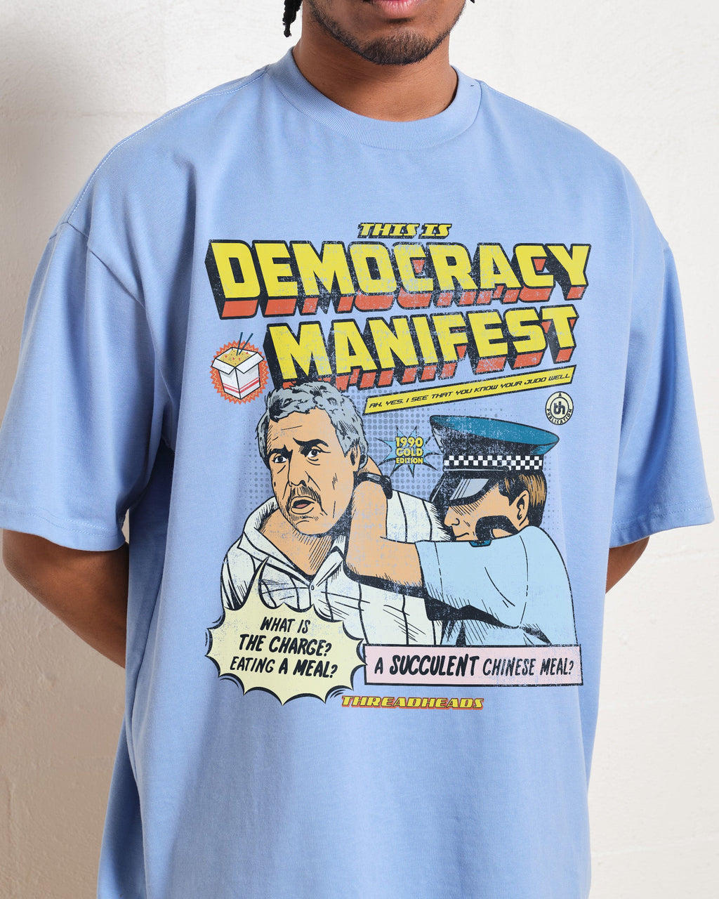 This is Democracy Manifest Oversized Tee product image 8