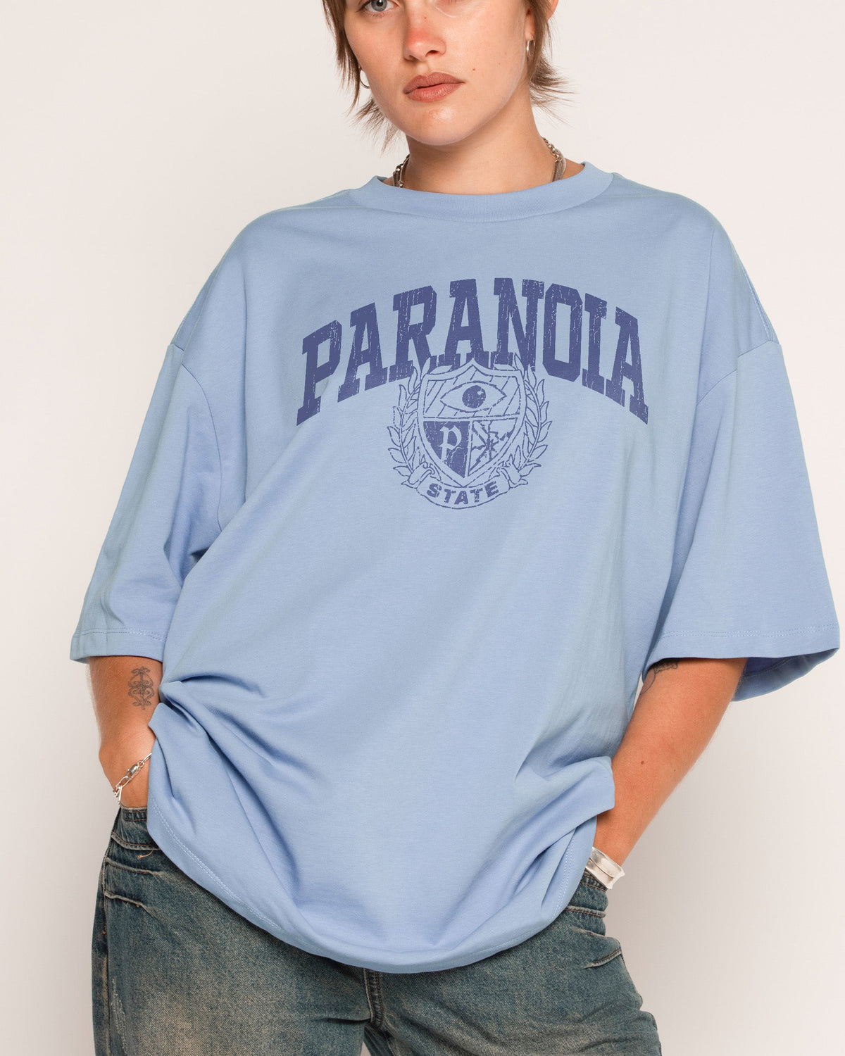 Paranoia State Oversized Tee product image 4