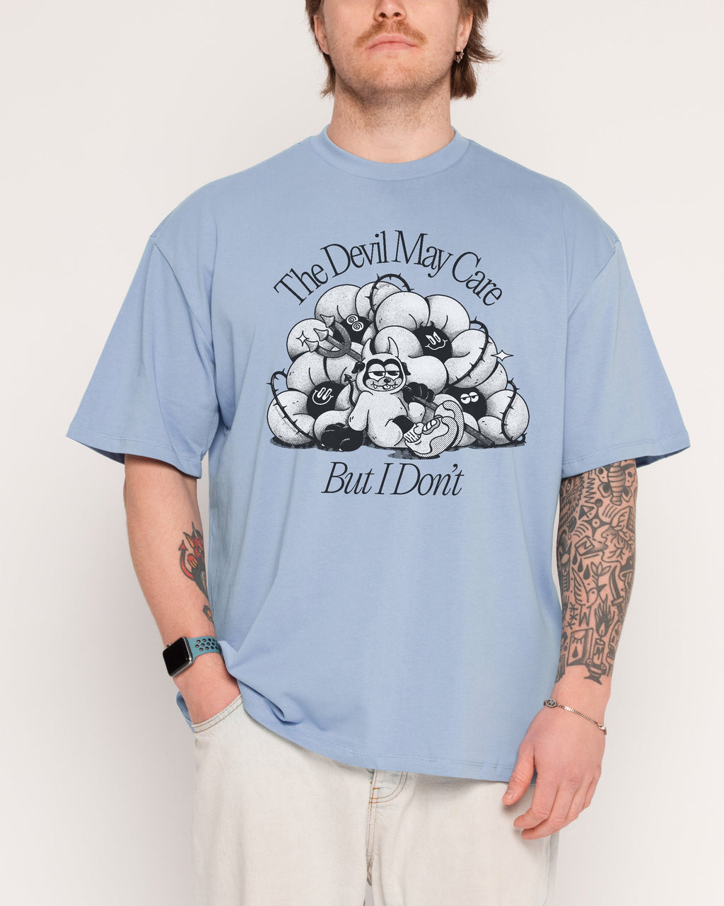 Devil May Care Oversized Tee product image 6