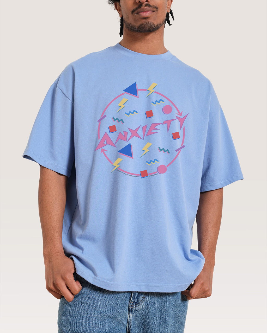Anxiety Oversized Tee product image 2