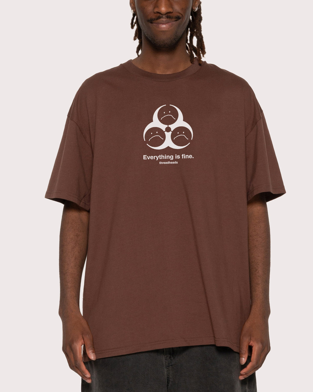 Everything Is Fine Biohazard T-Shirt product image 3