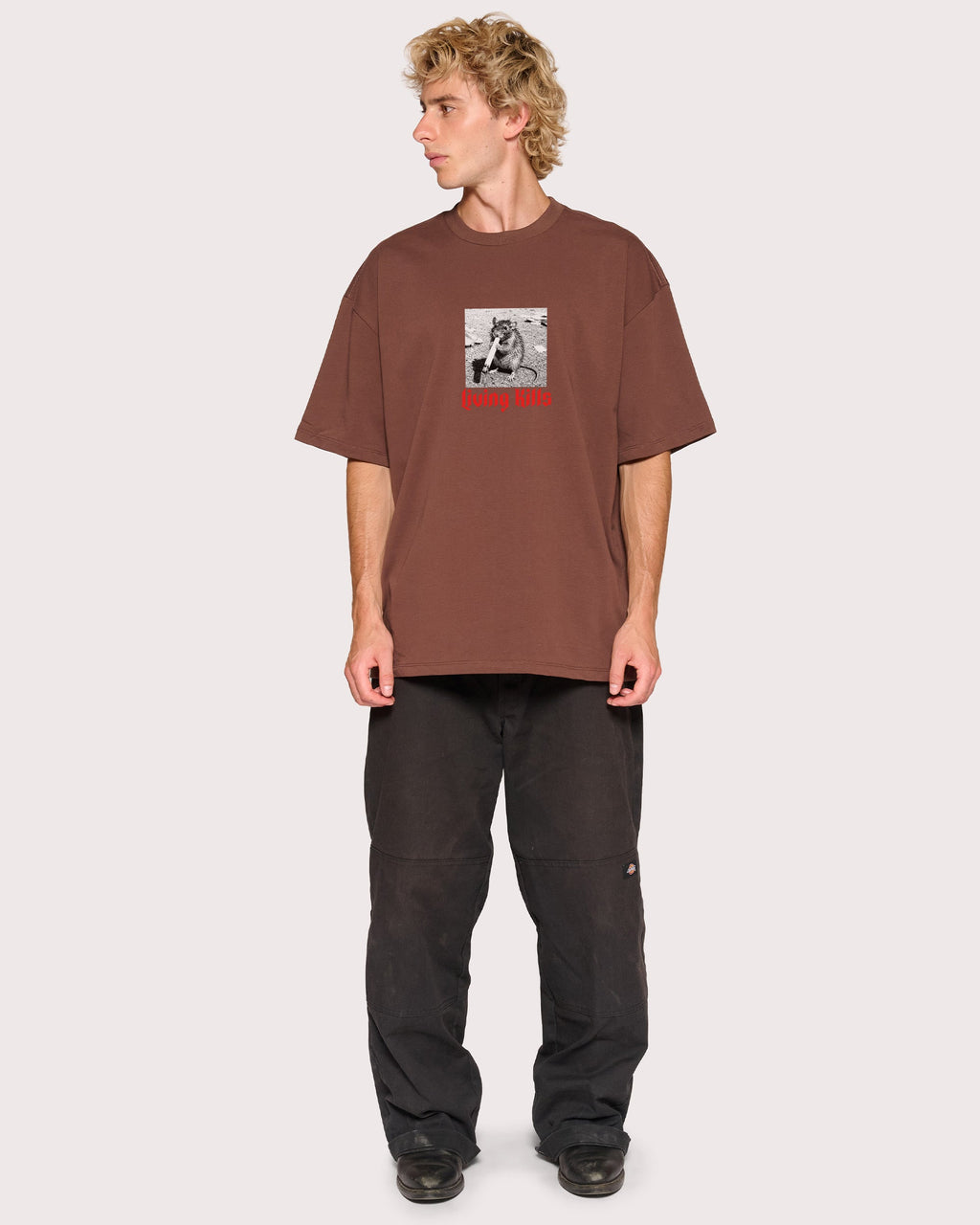 Living Kills Oversized Tee product image 4