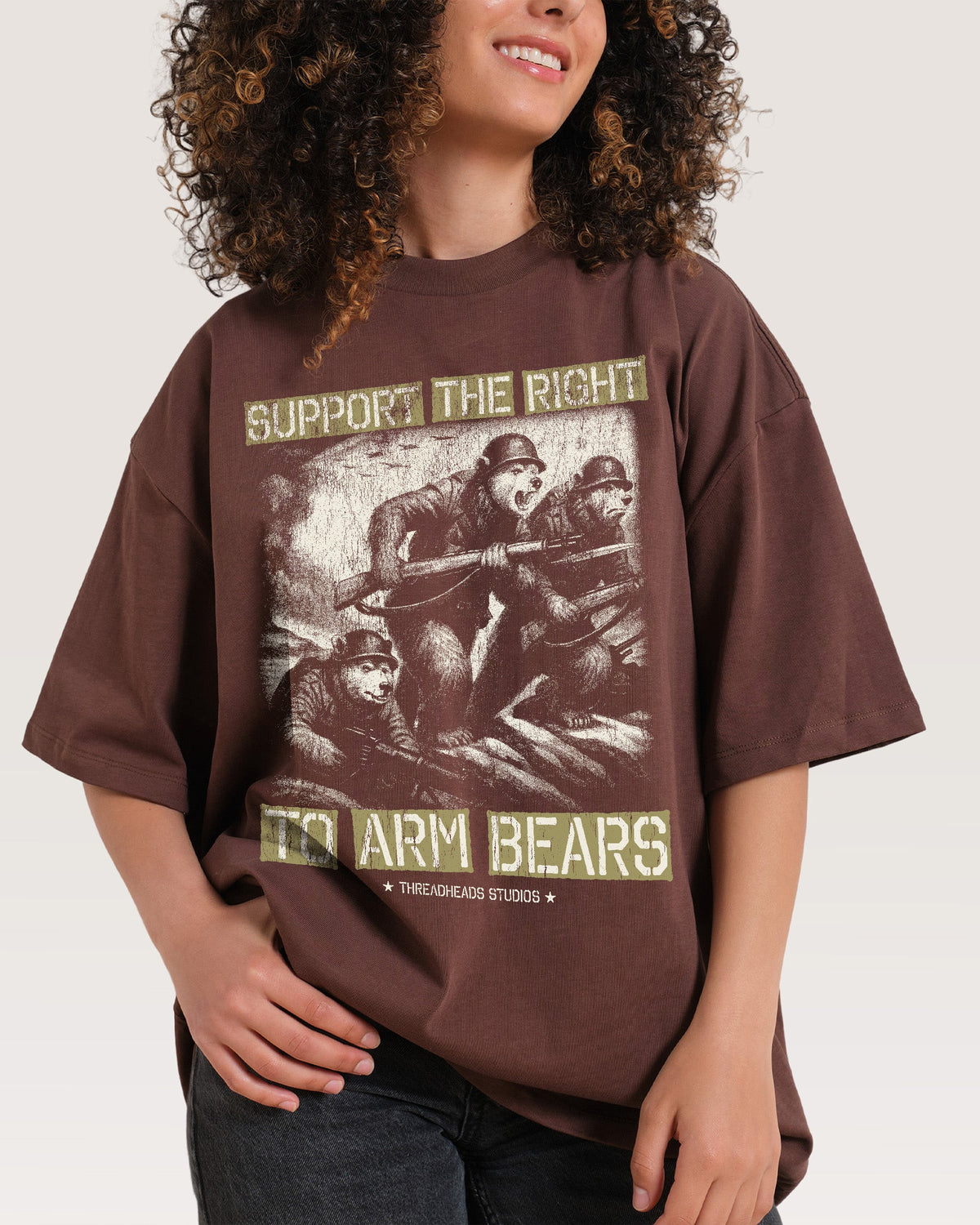 Arm Bears Oversized Tee product image 1