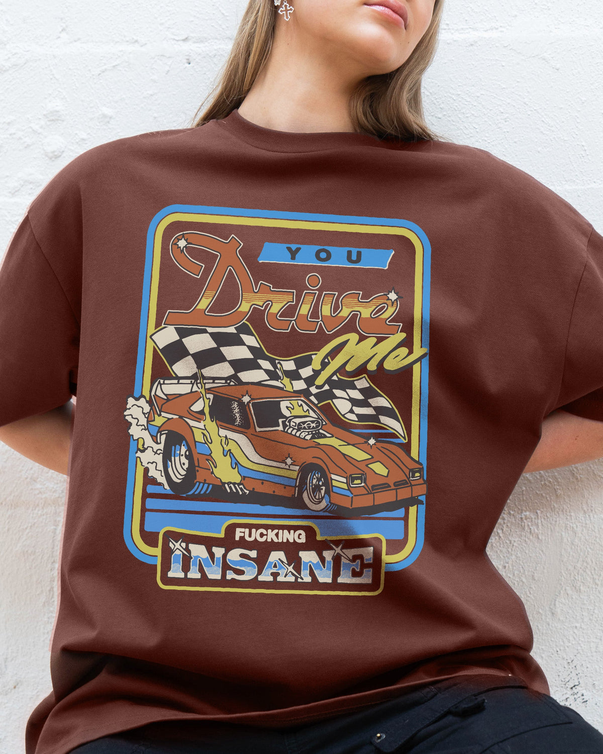 You Drive Me Insane Oversized Tee product image 3