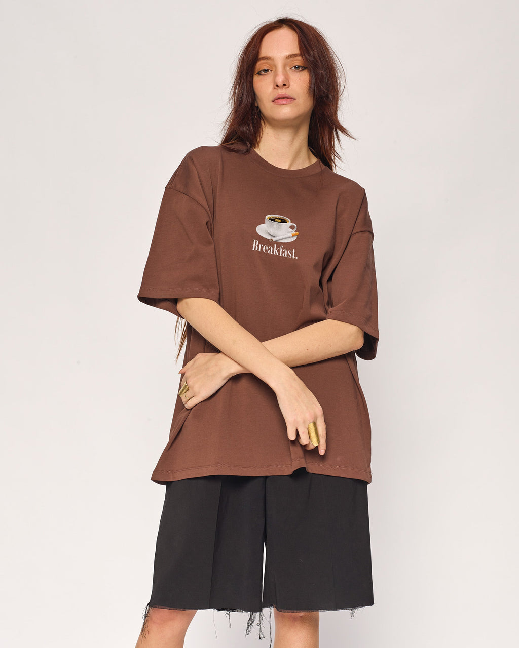 Breakfast Coffee Oversized Tee product image 5