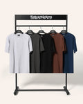 Classic Tee 5 Pack: Grey, Charcoal, Navy, Brown, Black product image 1