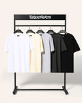 Classic Tee 5 Pack: Charcoal, Black, Grey, Natural, White product image 1