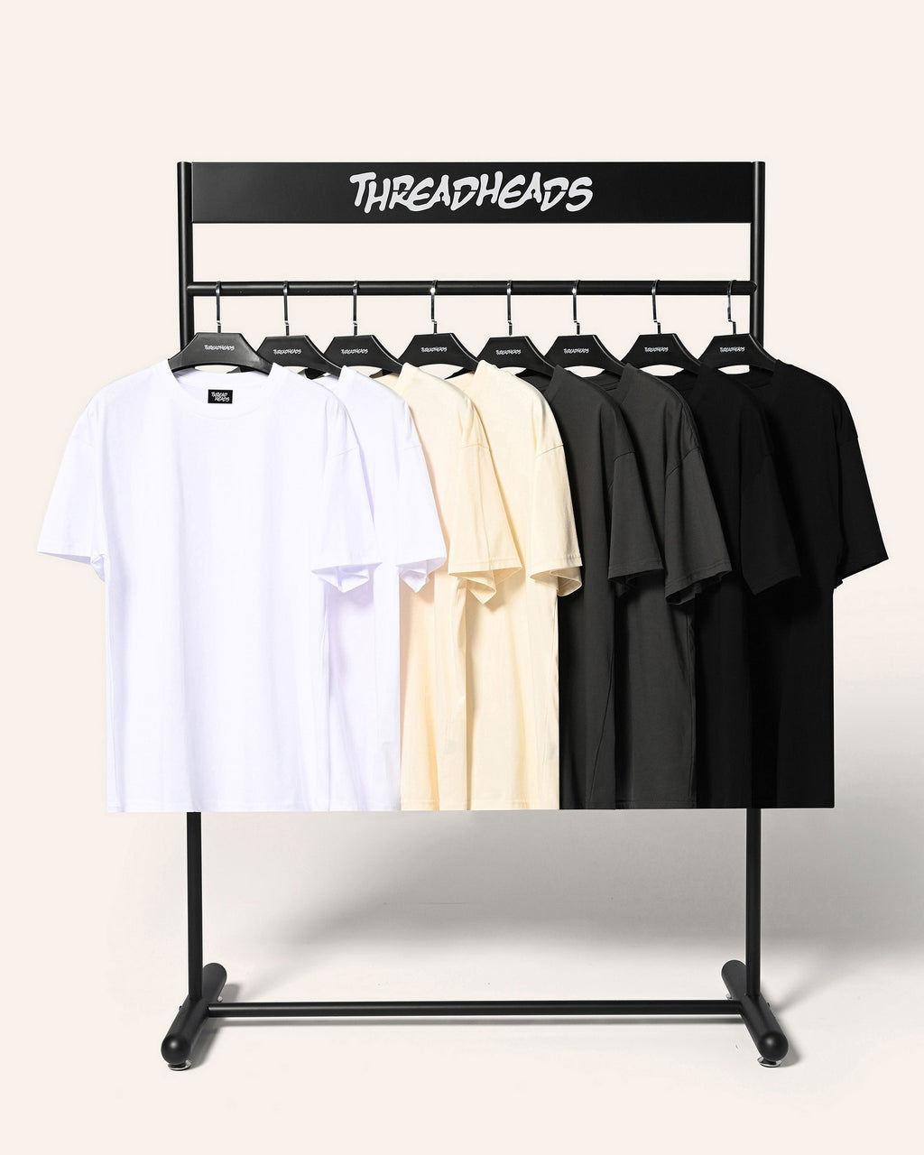 Classic Tee 8 Pack: Natural, Black, Charcoal, White product image 1