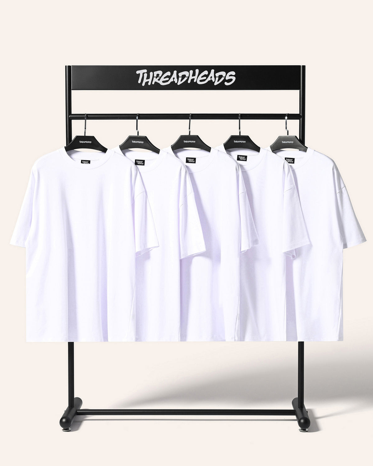 Oversized Tee 5 Pack: White product image 5