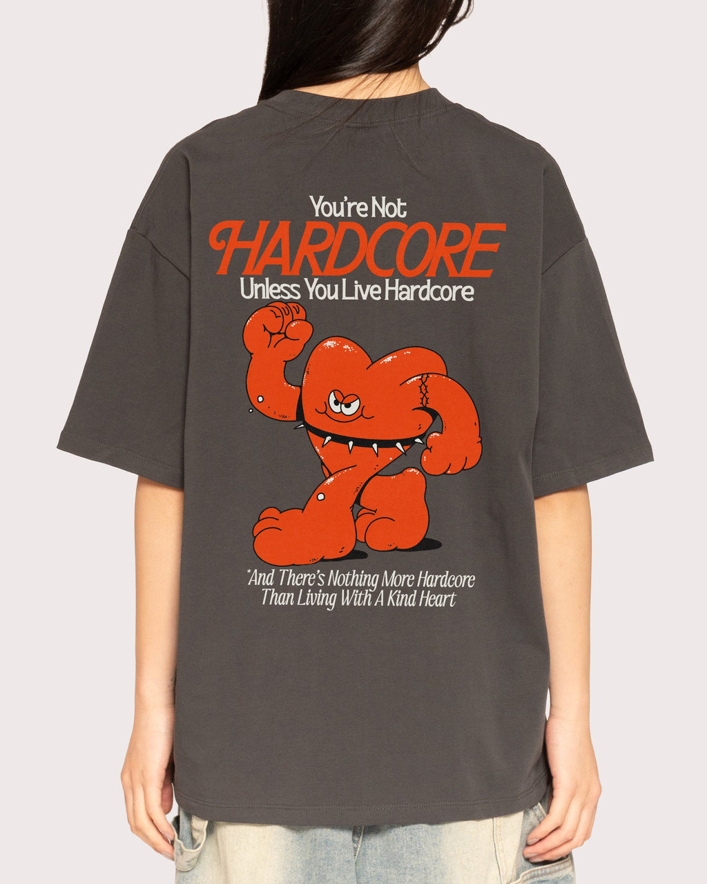 Hardcore Heartcore Oversized Tee product image 10