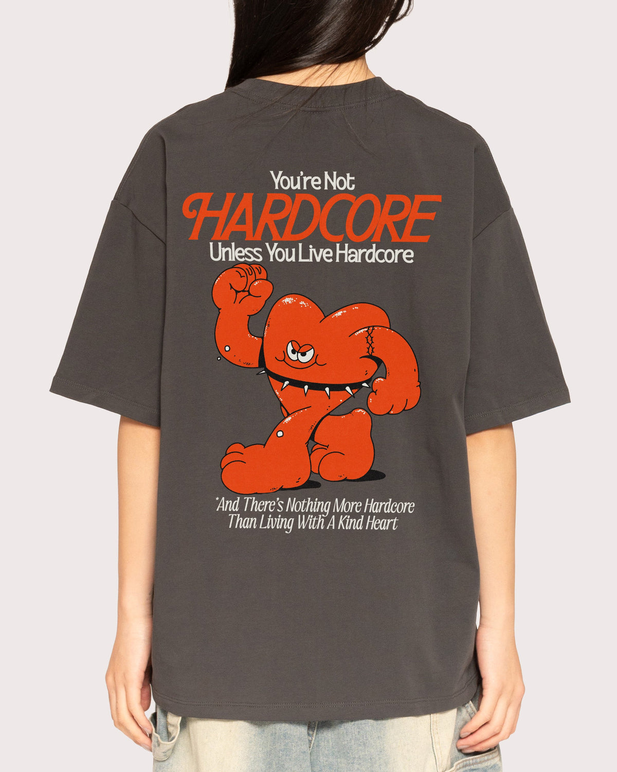Hardcore Heartcore Oversized Tee product image 10