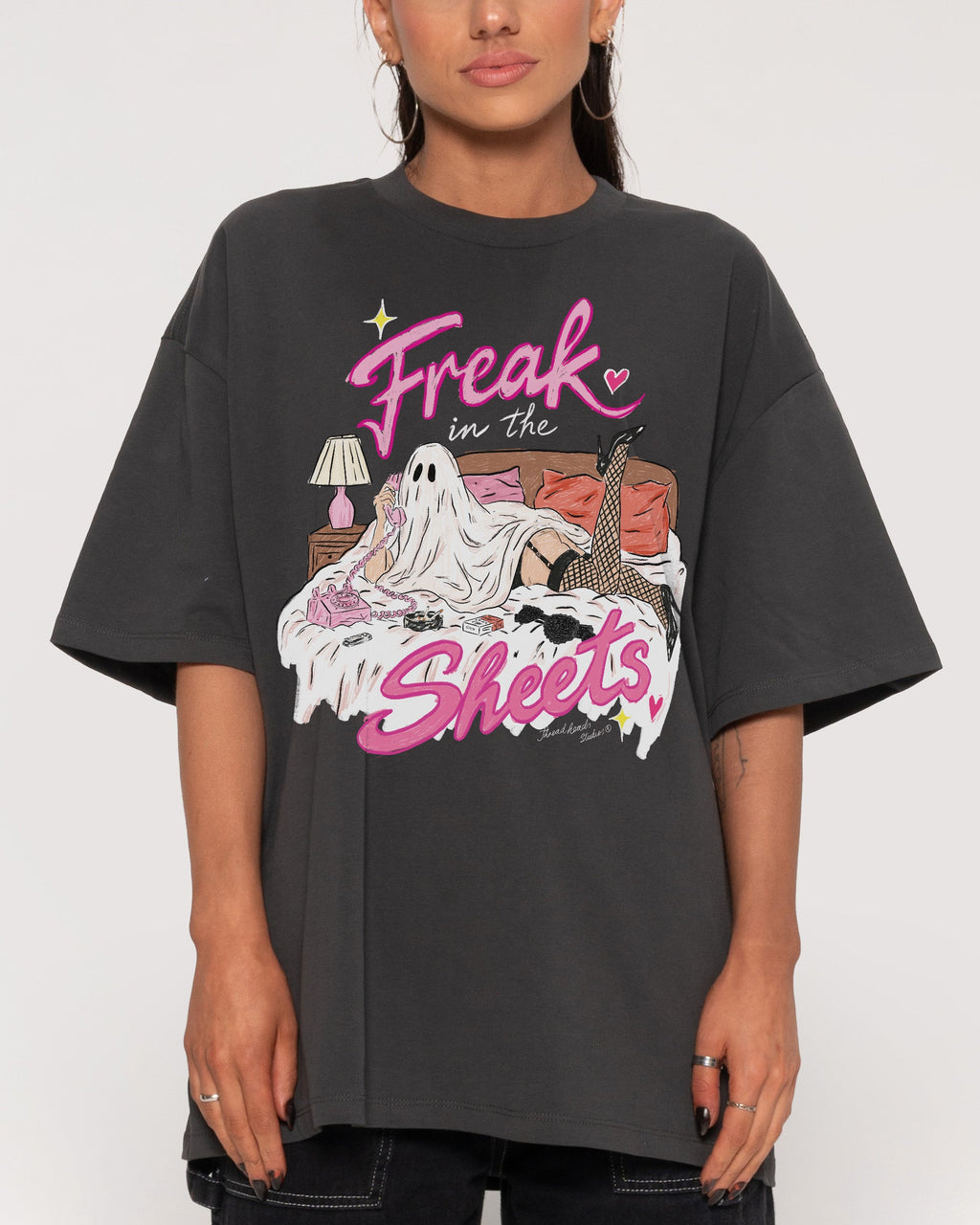 Freak in the Sheets Ghost Oversized Tee product image 3