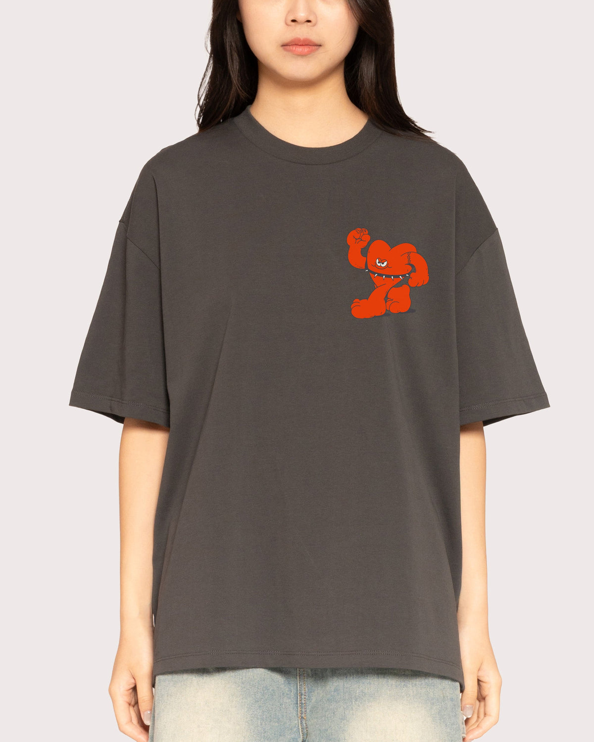 Hardcore Heartcore Oversized Tee product image 11