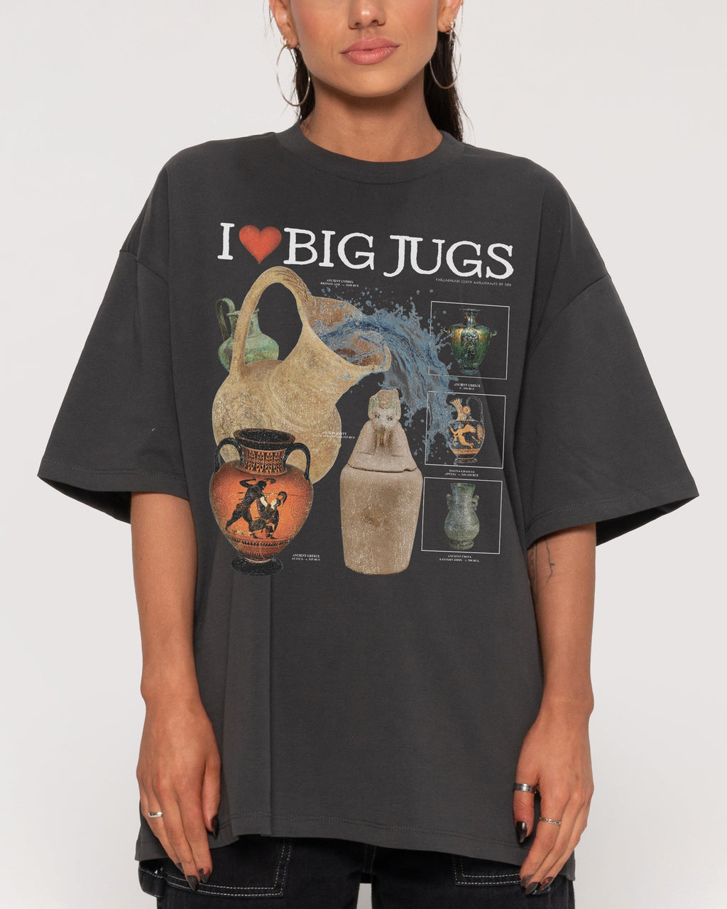 I Love Big Jugs Oversized Tee product image 7