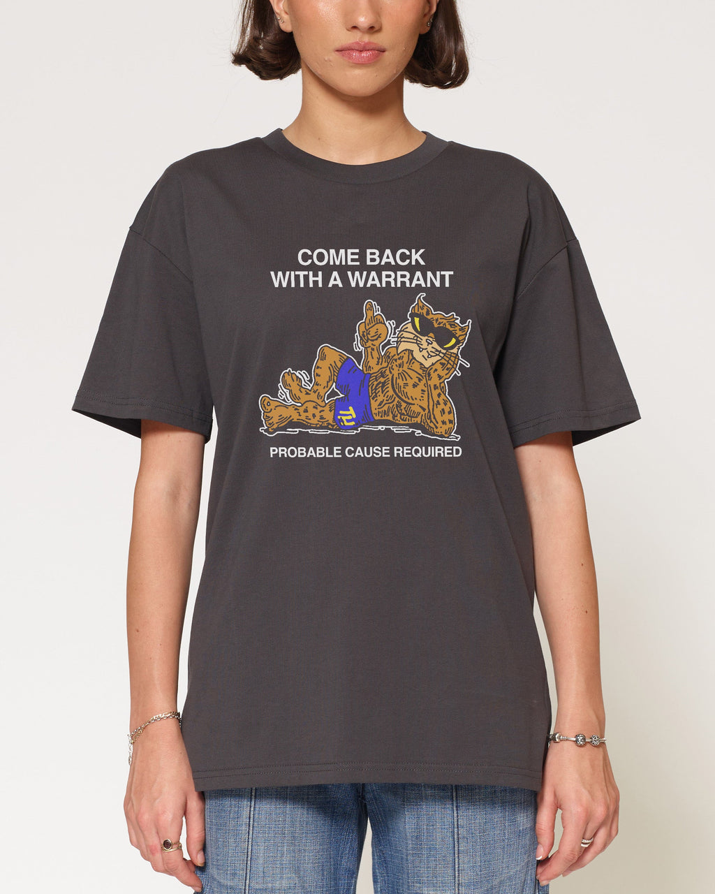 Come Back With A Warrant T-Shirt product image 1