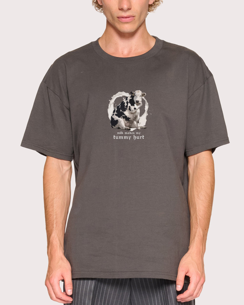 Milk Makes My Tummy Hurt T-Shirt product image 3
