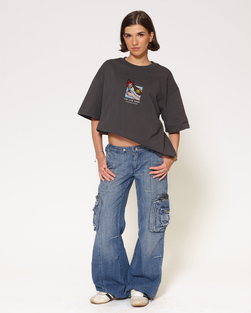Live. Love. Arson Oversized Tee product image 2