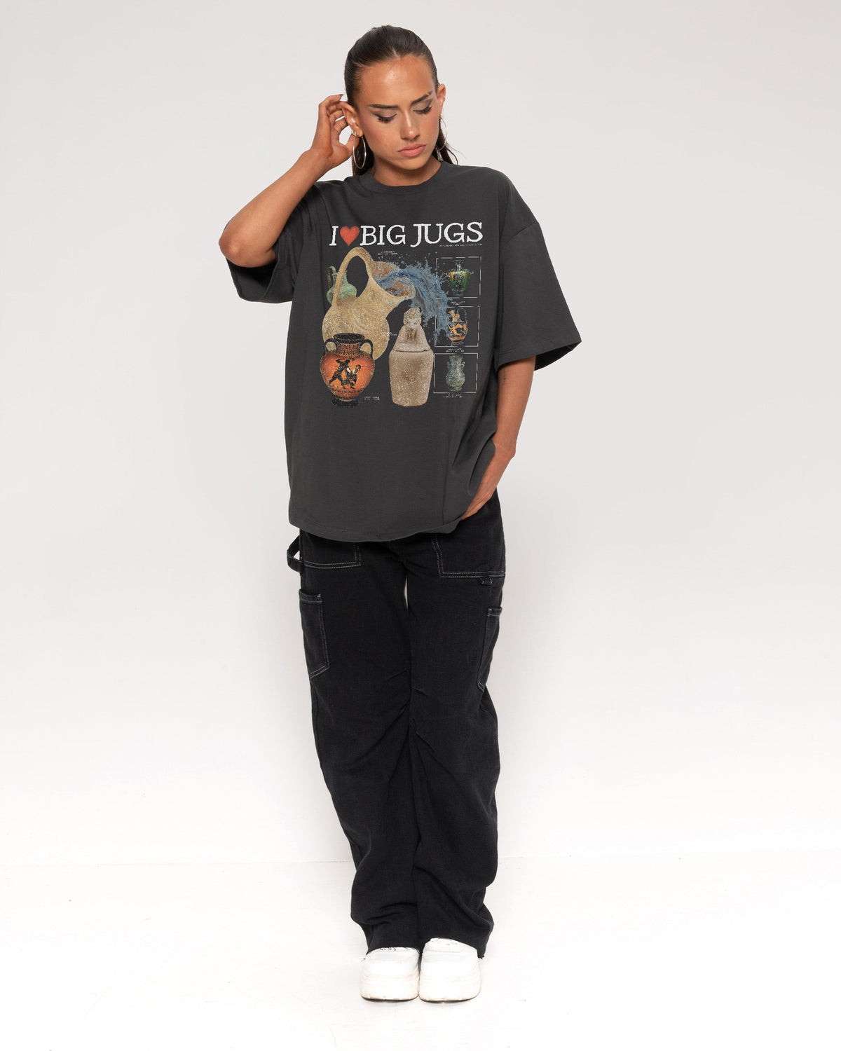 I Love Big Jugs Oversized Tee product image 8