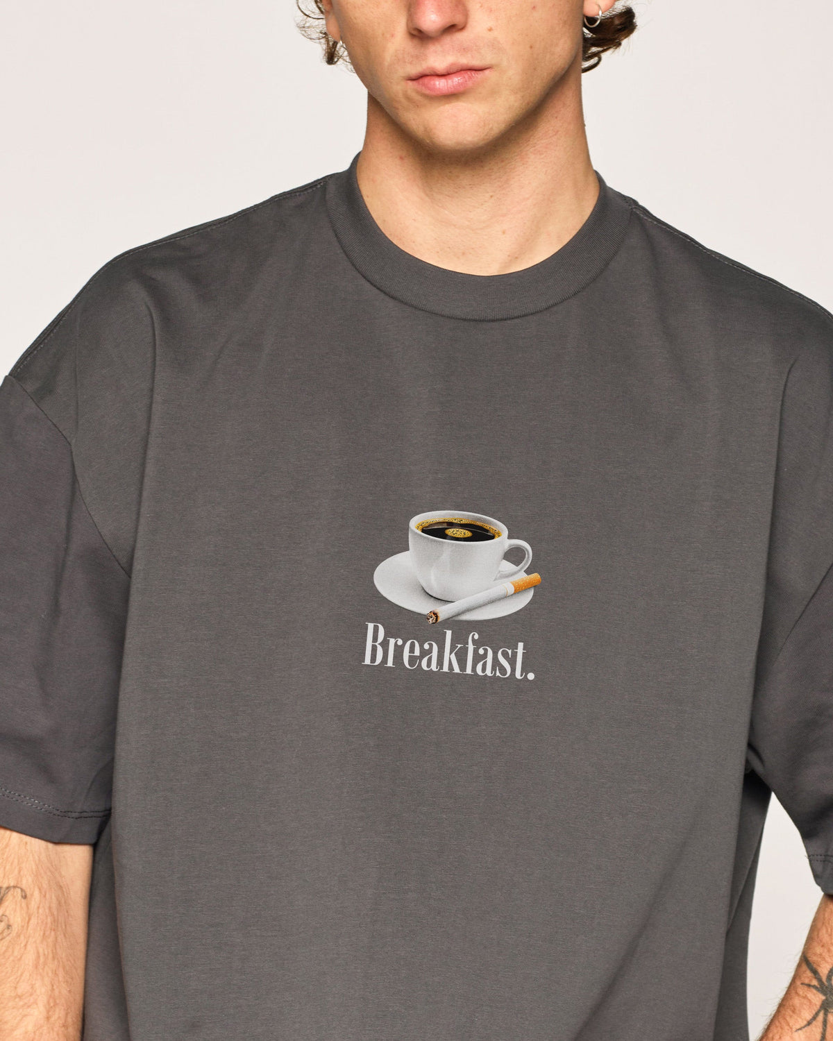 Breakfast Coffee Oversized Tee product image 6
