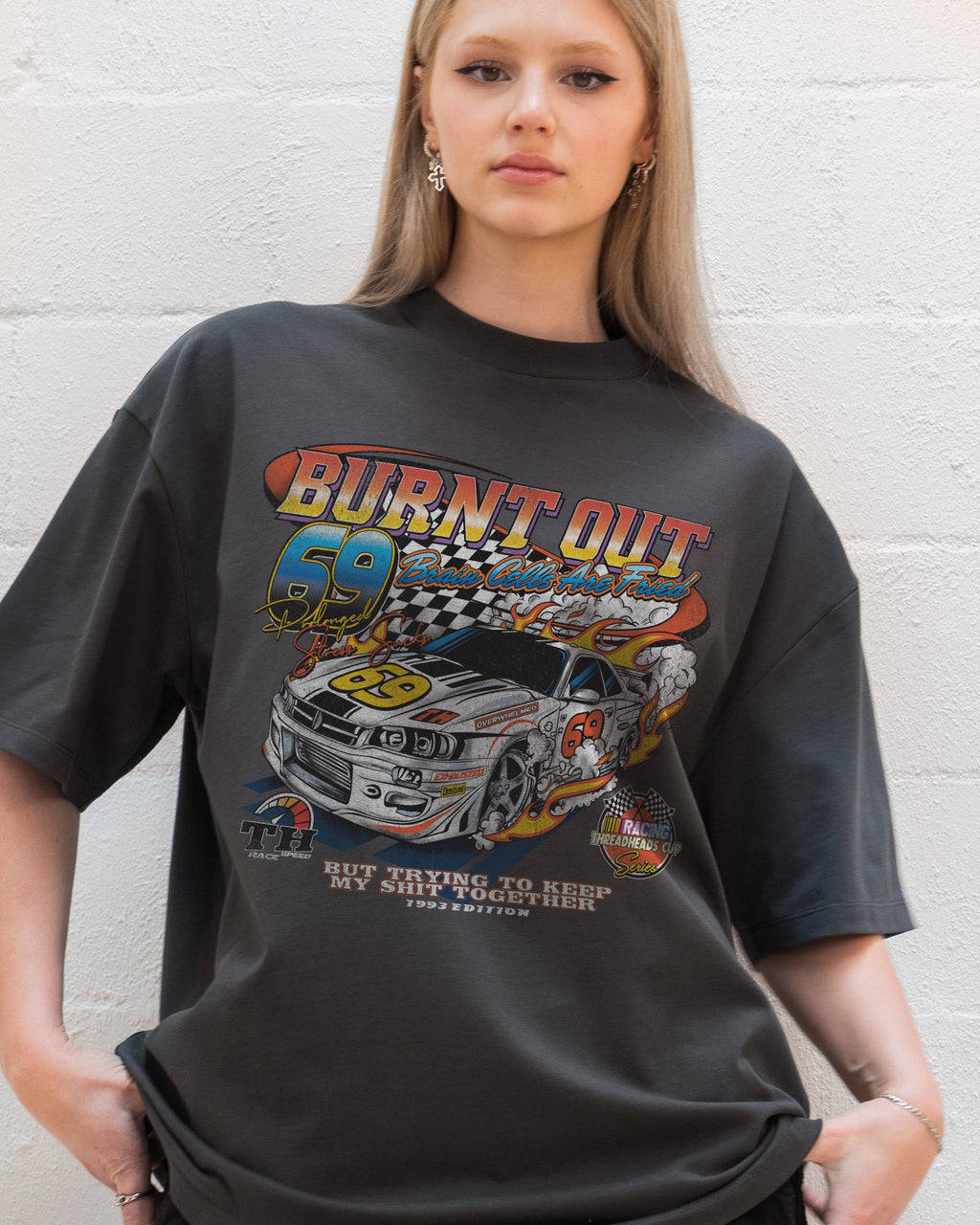 Burnt Out Oversized Tee product image 6