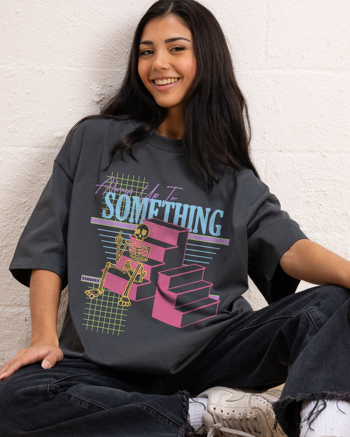 Always Up To Something Oversized Tee product image 1