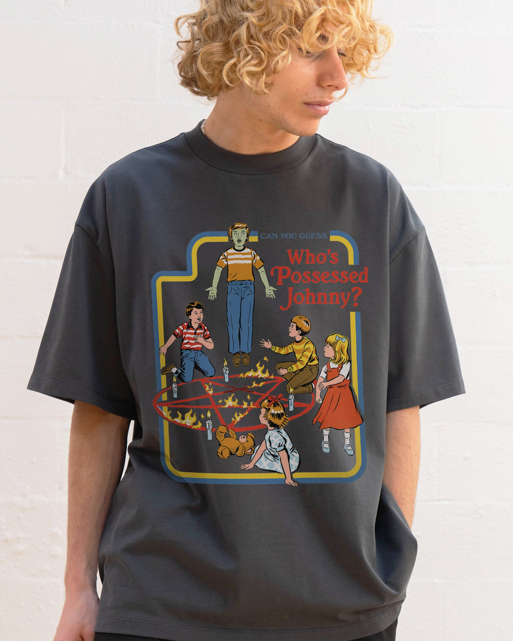 Who's Possessed Johnny? Oversized Tee product image 2
