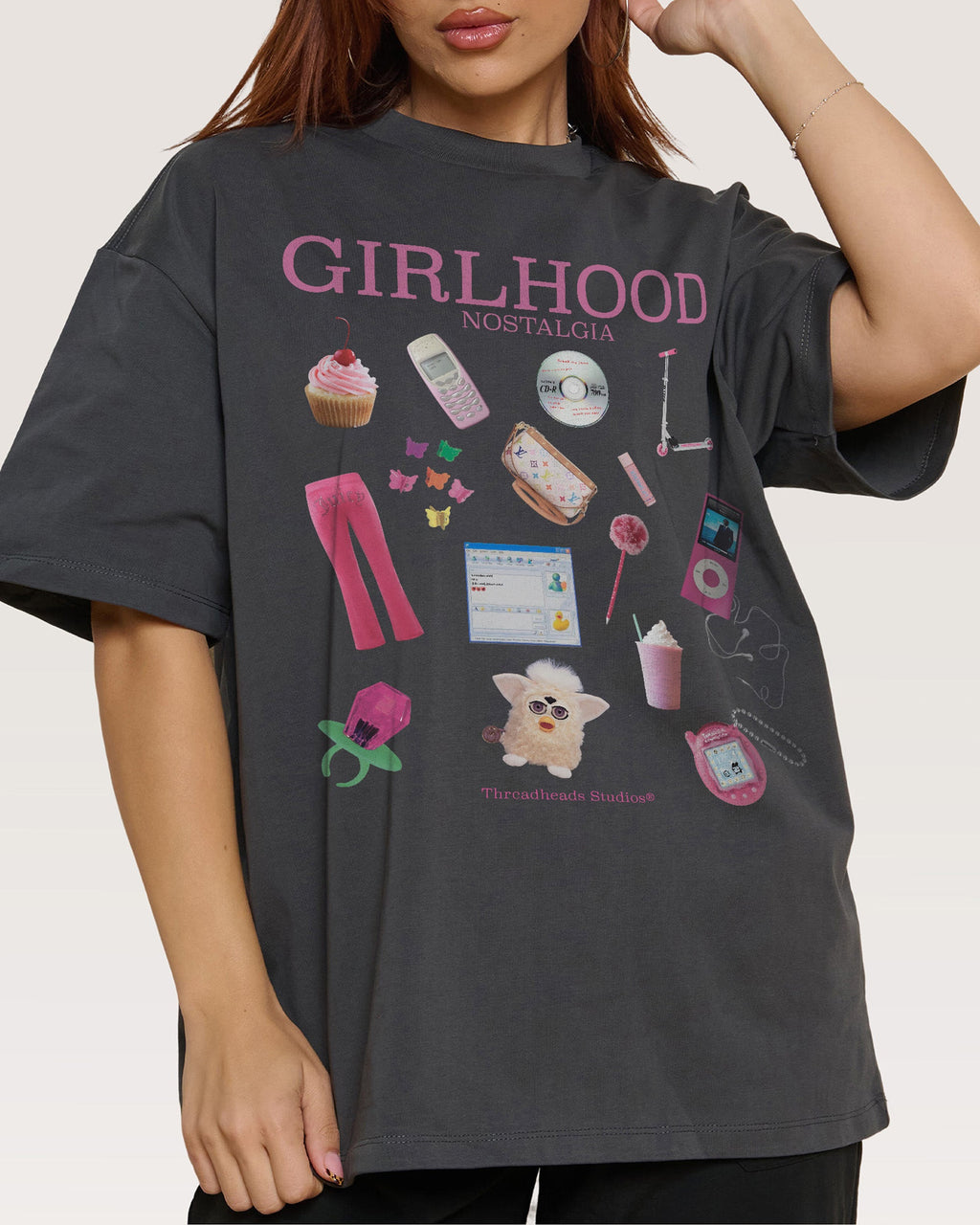 Girlhood Nostalgia Oversized Tee product image 3