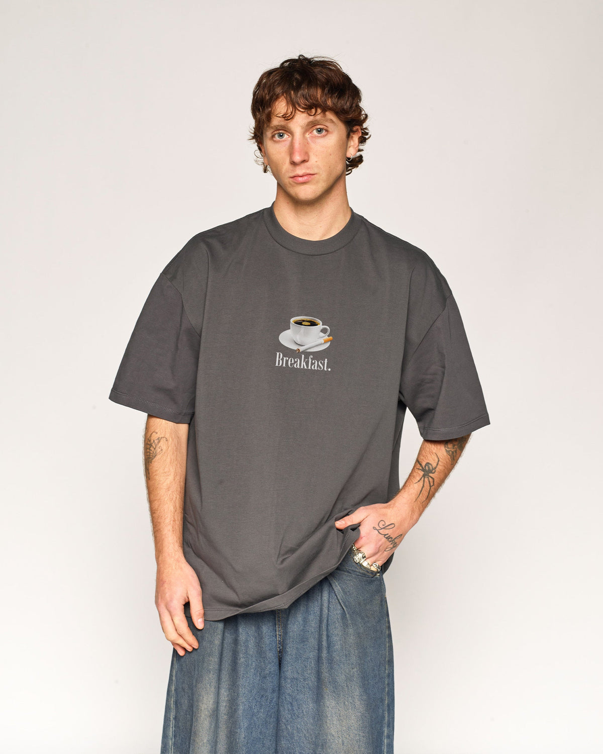 Breakfast Coffee Oversized Tee product image 7