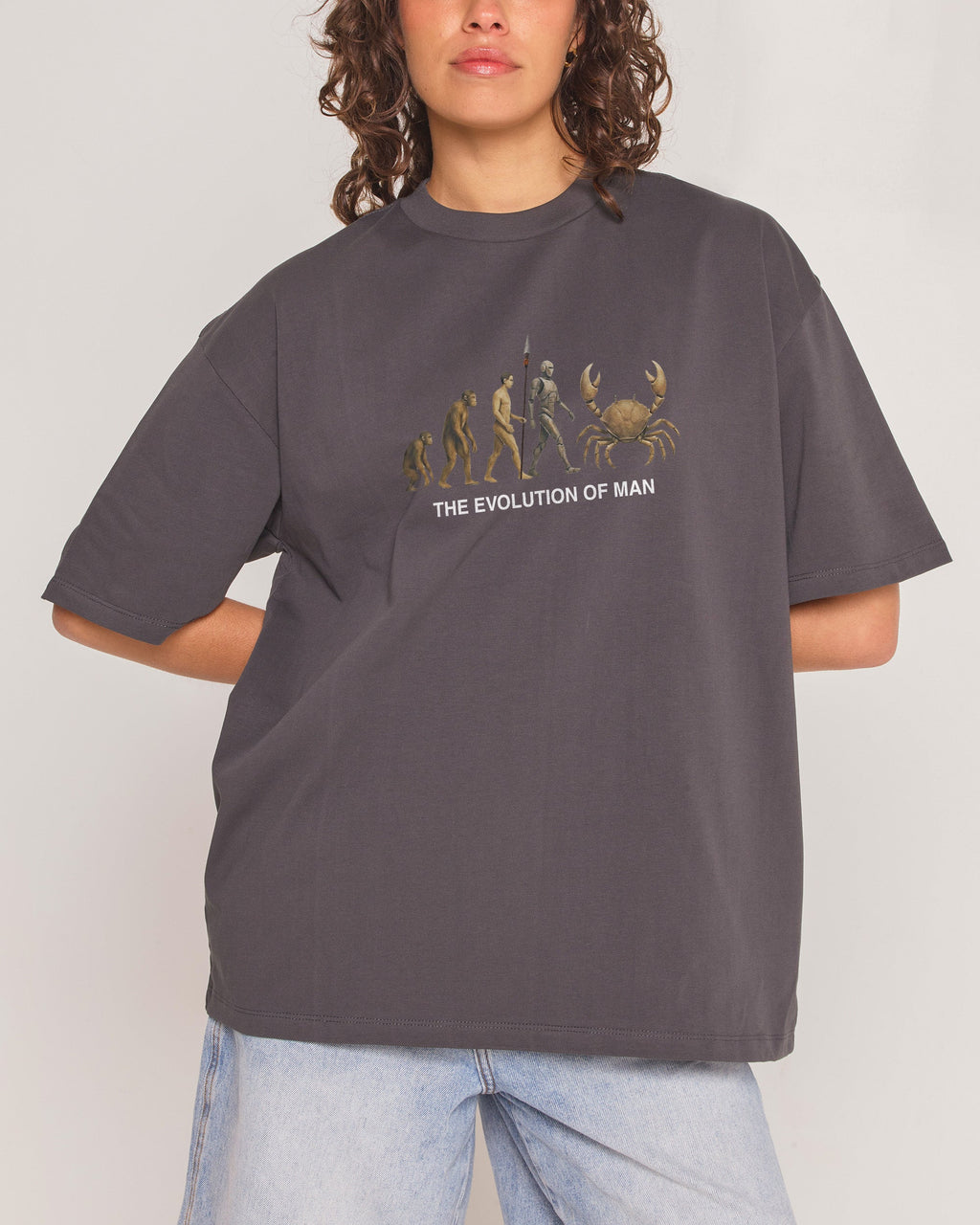 Evolution of Man Oversized Tee product image 4